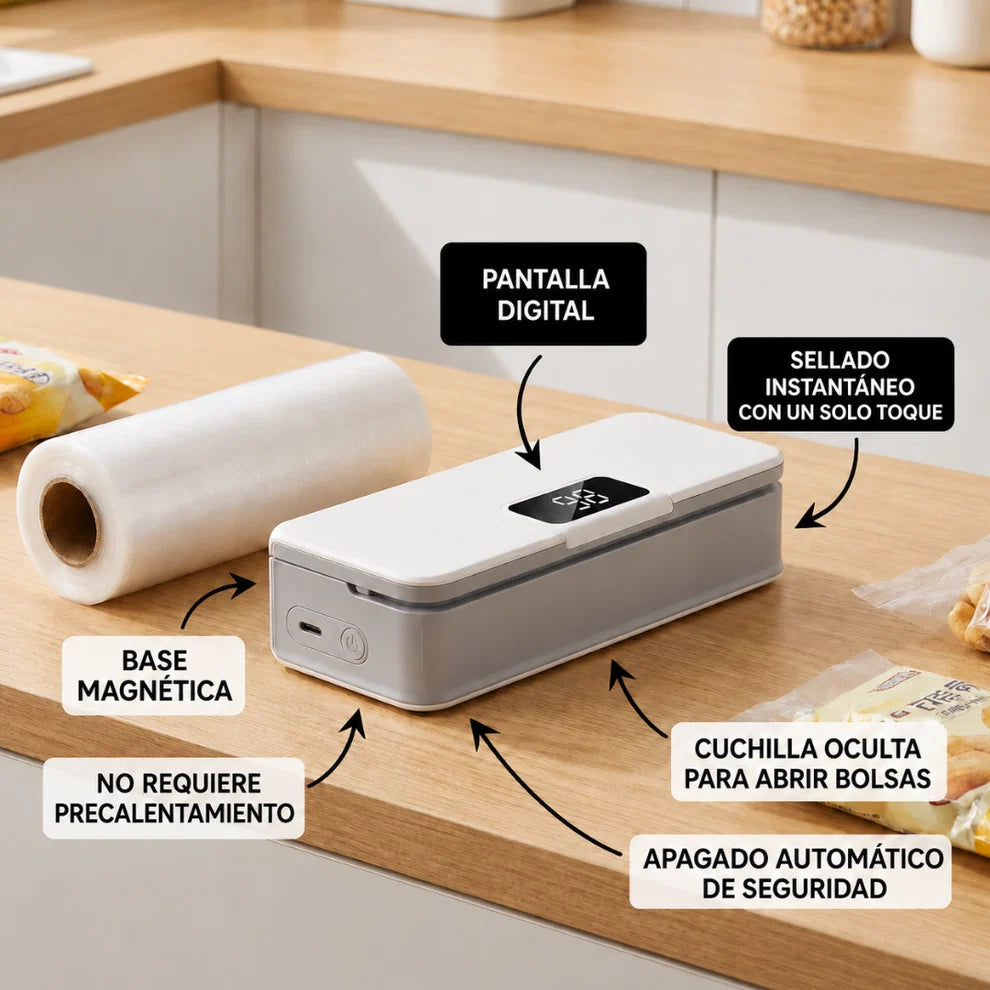 SealPro Mini (Sellador de bolsas automatico)