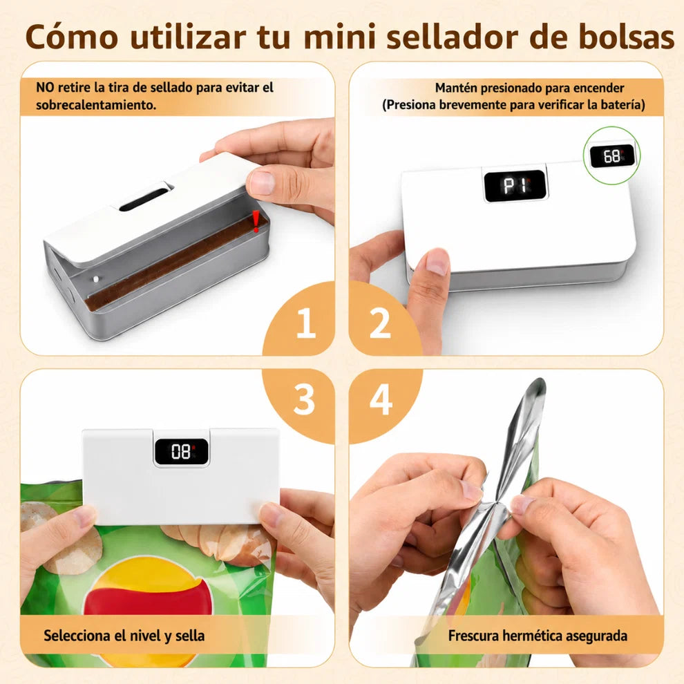 SealPro Mini (Sellador de bolsas automatico)