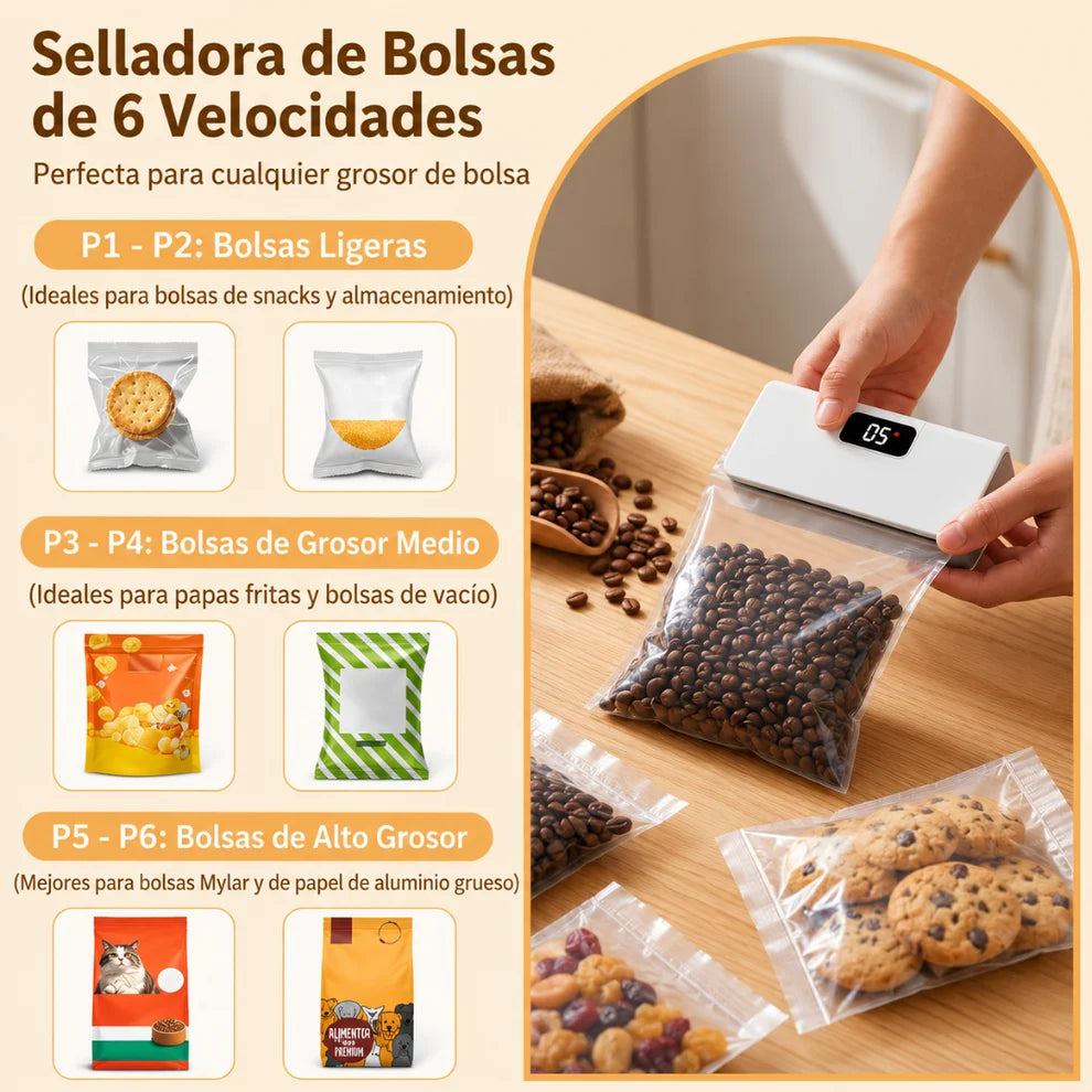 SealPro Mini (Sellador de bolsas automatico)